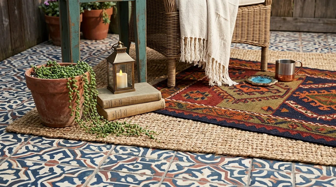 Keep storage hidden but accessible inspiration for an outdoor patio.